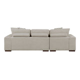 Raife Taupe 2-Piece Sectional with Left Chaise - Ornate Home