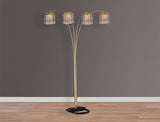 Rain Drop Arc 84" Floor Lamp - Ornate Home