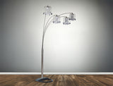 Rain Drop Arc 84" Floor Lamp - Ornate Home