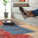 Rain Persian Multi Color Patchwork Distressed Non-Slip Indoor Area Rug / 5'x7 (Geometric colorful) - Ornate Home