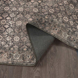 Rain Persian Wood Distressed Vintage Non-Slip Indoor Area Rug / 5'x7 - Ornate Home