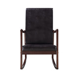 Raina Dark Brown Rocking Chair - Ornate Home