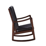 Raina Dark Brown Rocking Chair - Ornate Home