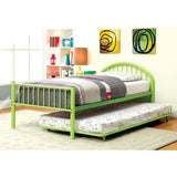 Rainbow Green Full Bed (36" H) - Ornate Home
