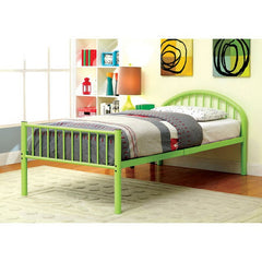 Rainbow Green Full Bed (36" H) - Ornate Home