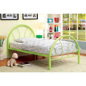 Rainbow Green Full Bed (47" H) - Ornate Home