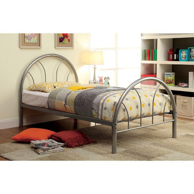 Rainbow Silver Full Bed - Ornate Home