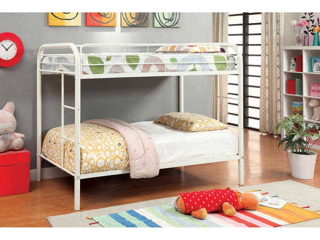 Rainbow White Bunk Bed - Ornate Home