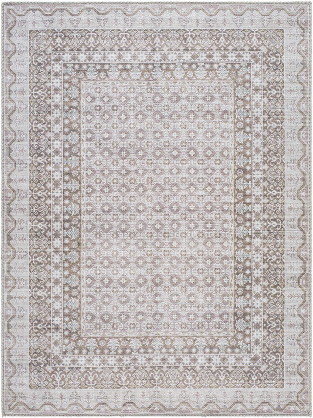 Rainier Brown Washable Rug | Our PNW Home X Livabliss - Ornate Home