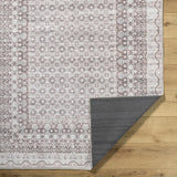 Rainier Brown Washable Rug | Our PNW Home X Livabliss - Ornate Home