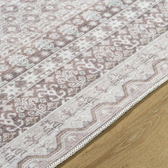 Rainier Brown Washable Rug | Our PNW Home X Livabliss - Ornate Home