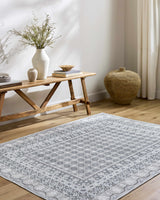Rainier Gray Washable Rug | Our PNW Home X Livabliss - Ornate Home