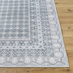 Rainier Gray Washable Rug | Our PNW Home X Livabliss - Ornate Home