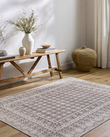 Rainier Light Brown Washable Rug | Our PNW Home X Livabliss - Ornate Home