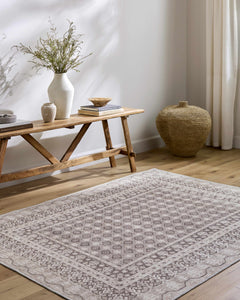 Rainier Light Brown Washable Rug | Our PNW Home X Livabliss - Ornate Home