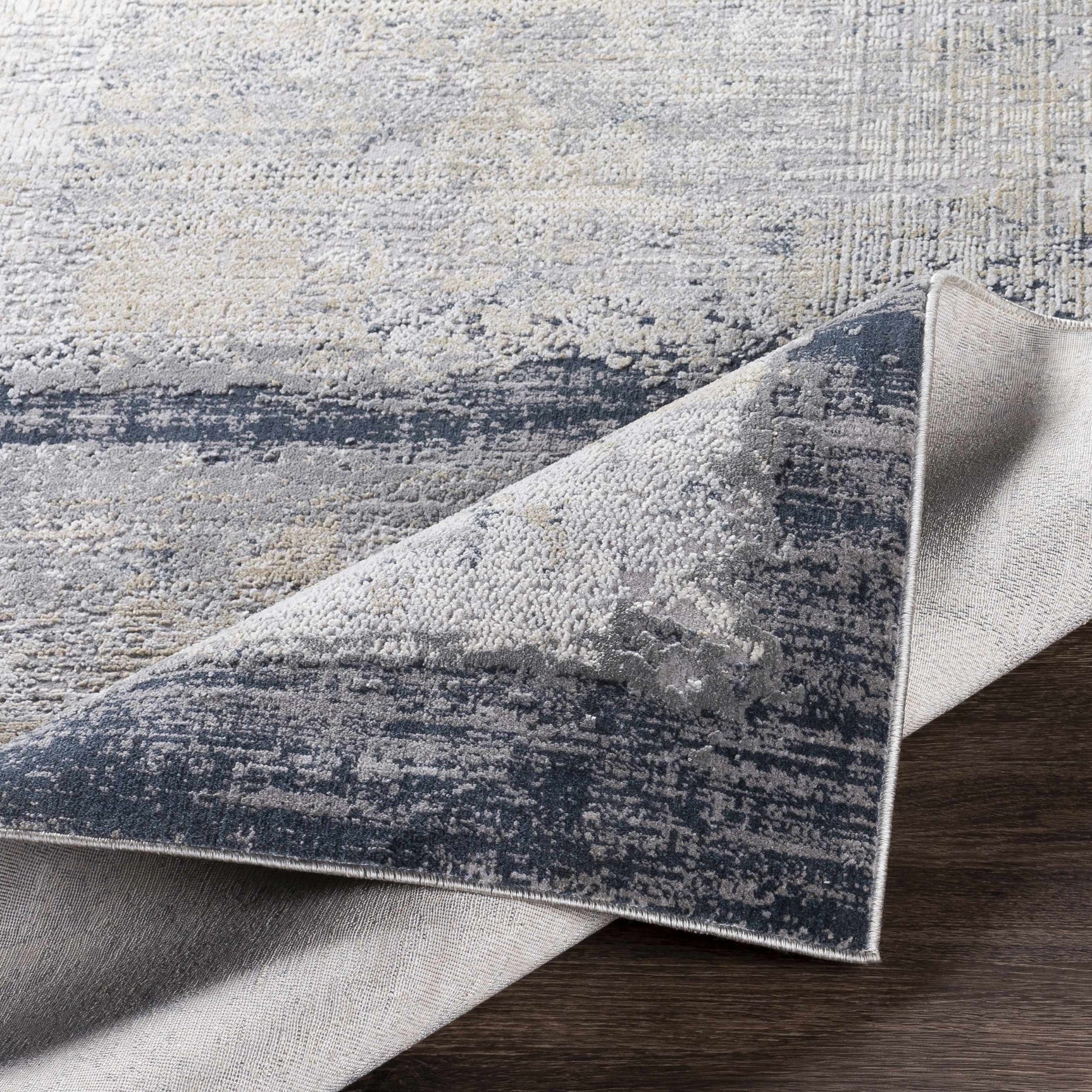 Rainworth Modern Slate Luxe Rug - Clearance - Ornate Home