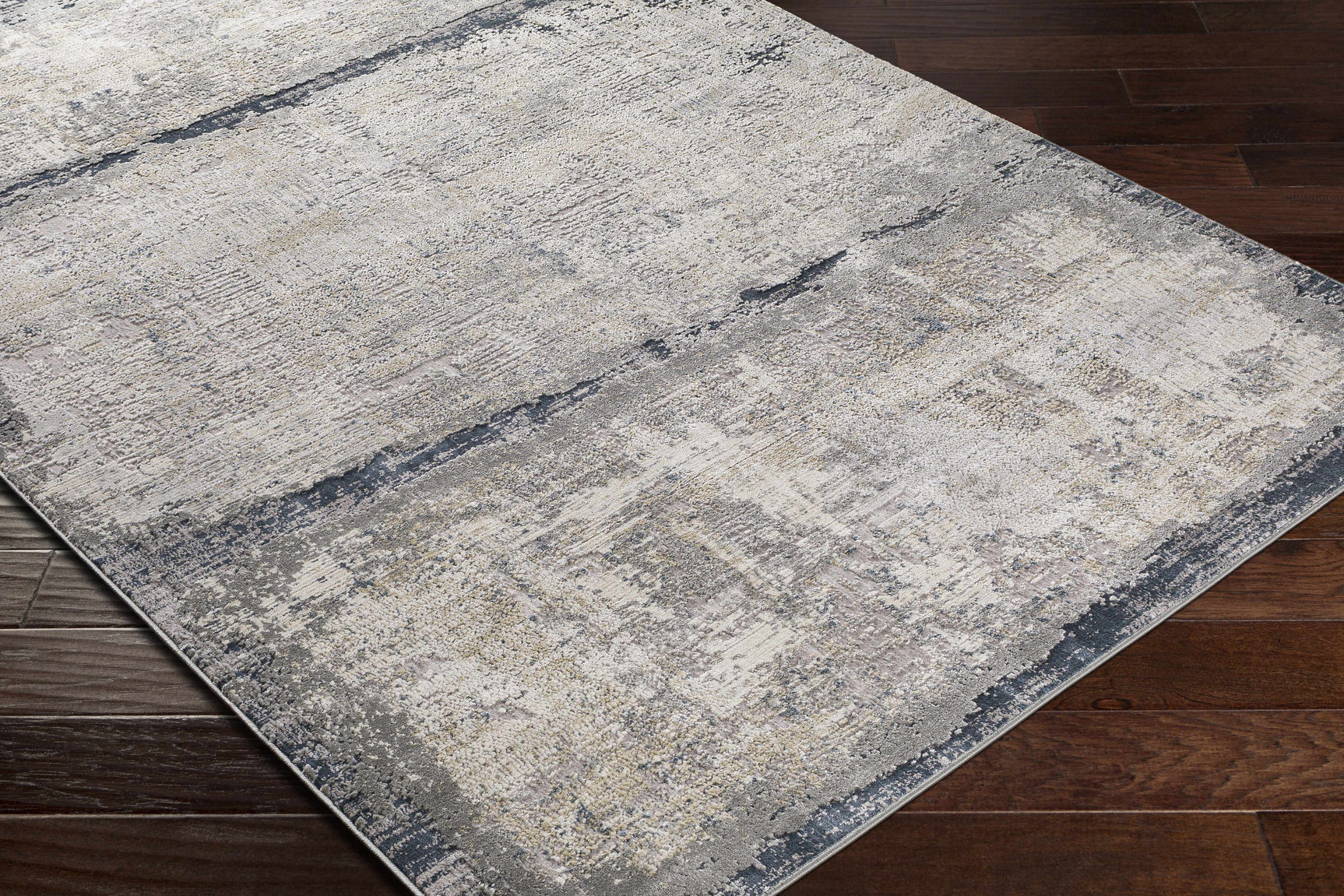 Rainworth Modern Slate Luxe Rug - Clearance - Ornate Home