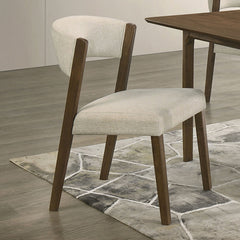 Raissa Walnut 5 Pc. Dining Table Set - Ornate Home