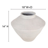 Raja Beige Large Decorative Vessel - Ornate Home