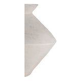 Raja White Medium Decorative Vessel - Ornate Home