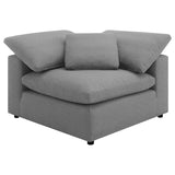 Raleigh Grey Boucle Modular Cloud Sectional Sofa Units - Create your own Style - Ornate Home