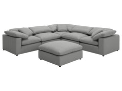 Raleigh Grey Boucle Modular Cloud Sectional Sofa Units - Create your own Style - Ornate Home