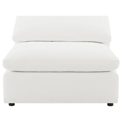 Raleigh Ivory 5-piece Modular Cloud Sectional - Ornate Home