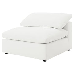 Raleigh Ivory Boucle Modular Cloud Sectional 6-piece - Ornate Home