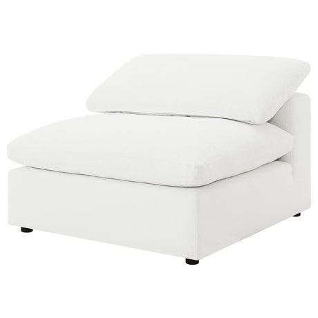 Raleigh Ivory Boucle Modular Cloud Sectional 6-piece - Ornate Home