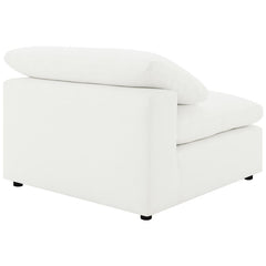 Raleigh Ivory Boucle Modular Cloud Sectional 6-piece incl. Ottoman - Ornate Home