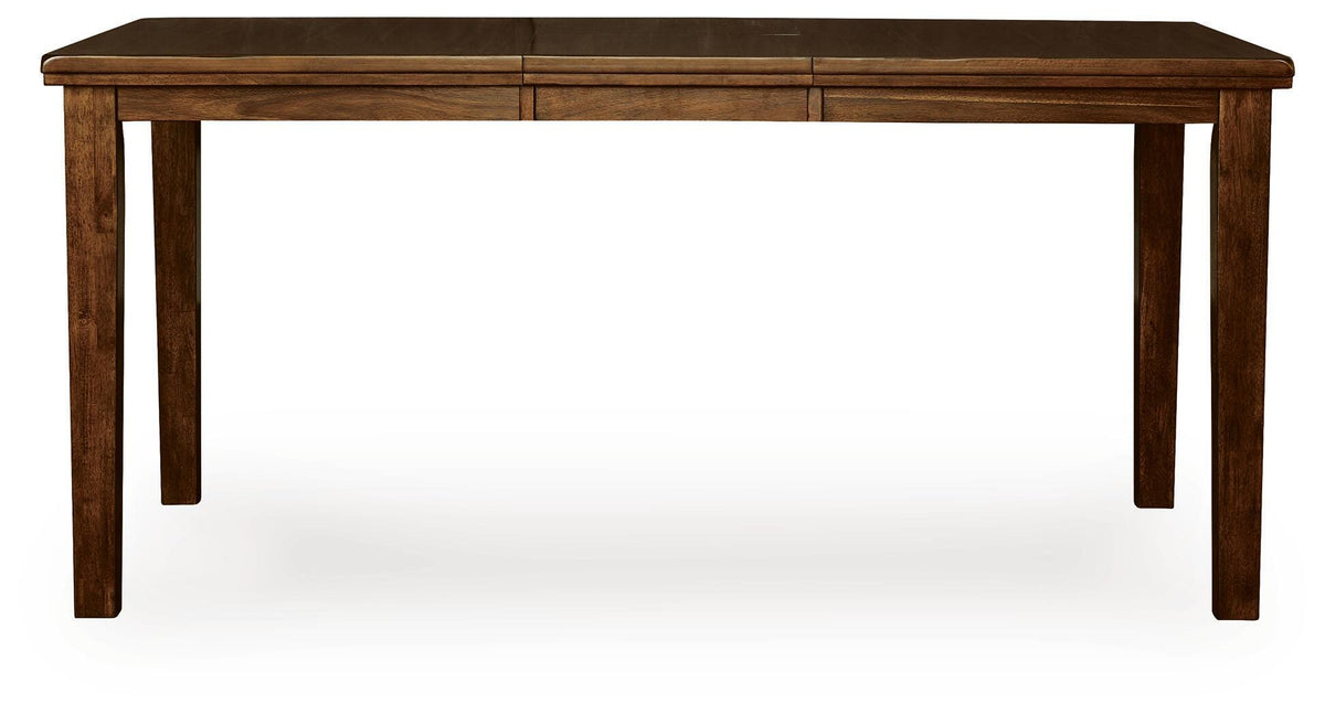 Ralene Medium Brown Counter Hight Dining Table and 6 Barstools - Ornate Home