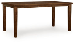 Ralene Medium Brown Counter Hight Dining Table and 6 Barstools - Ornate Home