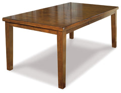 Ralene Medium Brown Dining Table and 2 Chairs and Bench - Ornate Home