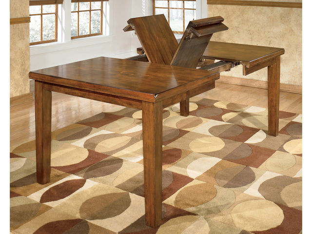 Ralene Medium Brown Dining Table w/ Butterfly Extension - Ornate Home