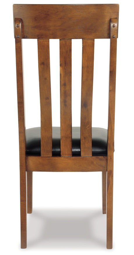 Ralene Medium Brown Dining Table and 4 Chairs and Bench - Ornate Home