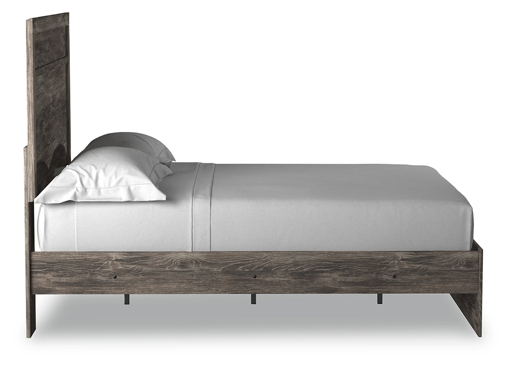 Ralinksi Gray Full Panel Bedroom Set with Dresser, Mirror and Nightstand (Online Special Price) - Ornate Home