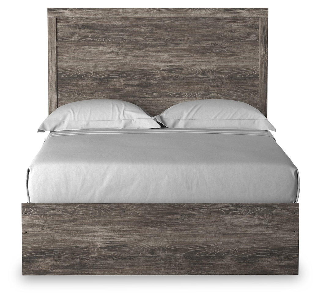 Ralinksi Gray Full Panel Bedroom Set with Dresser, Mirror and Nightstand (Online Special Price) - Ornate Home