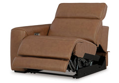 Rally-Up Caramel 6-Piece Power Reclining Sectional w/Console - Ornate Home