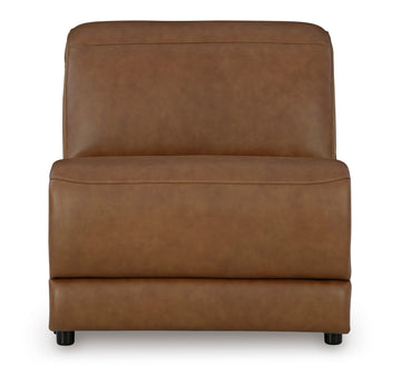 Rally-Up Caramel 6-Piece Power Reclining Sectional w/Console - Ornate Home