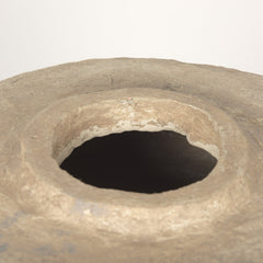Rama Beige Large Paper Mache Floor Vase