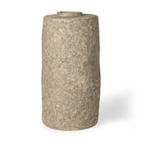 Rama Gray Small Paper Mache Floor Vase