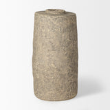 Rama Gray Small Paper Mache Floor Vase