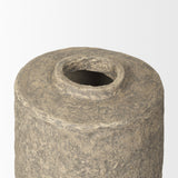 Rama Gray Small Paper Mache Floor Vase