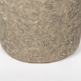 Rama Gray Small Paper Mache Floor Vase
