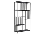 Ramar Black Bookcase - Ornate Home