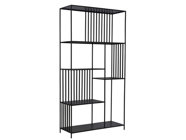 Ramar Black Bookcase - Ornate Home