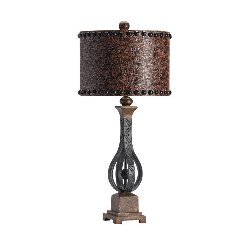 Rambler Bronze /Brown Table Lamp (Set of 2) - Ornate Home