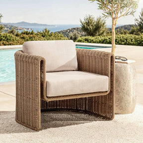 Rami Natural Outdoor Accent Chair - Ornate Home