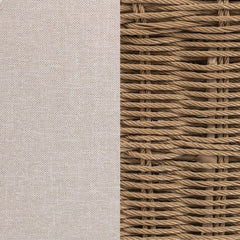 Rami Natural Outdoor Dining Chair - Ornate Home