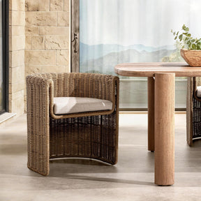 Rami Natural Outdoor Dining Chair - Ornate Home
